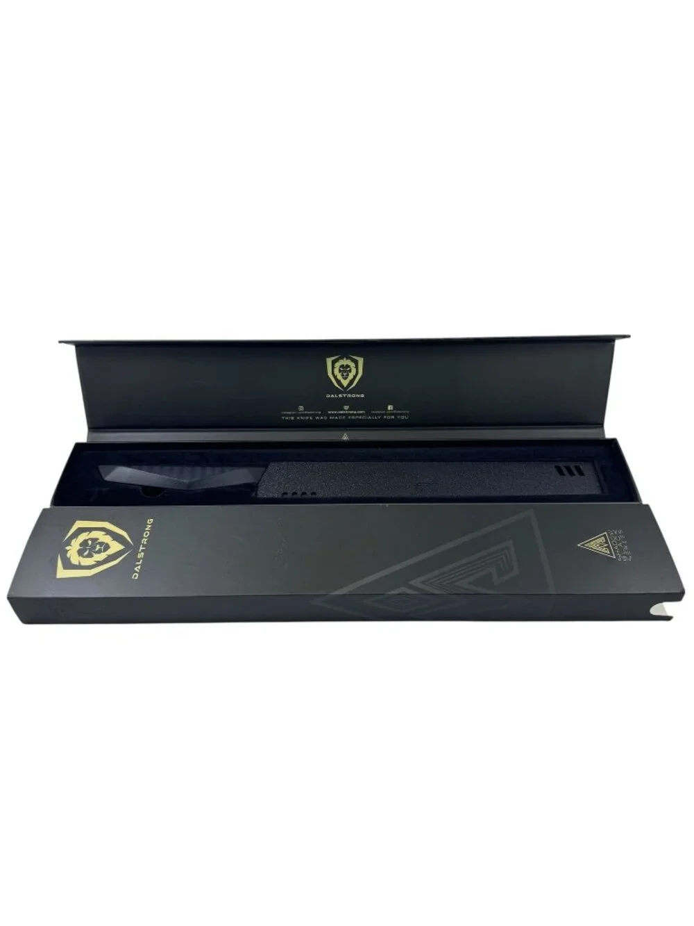 Dalstrong Yanagiba Sushi Kitchen Knife Shadow Black Series 10.5 Inch NIB